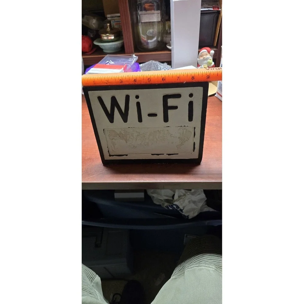 WiFi Password Sign Heavy Duty